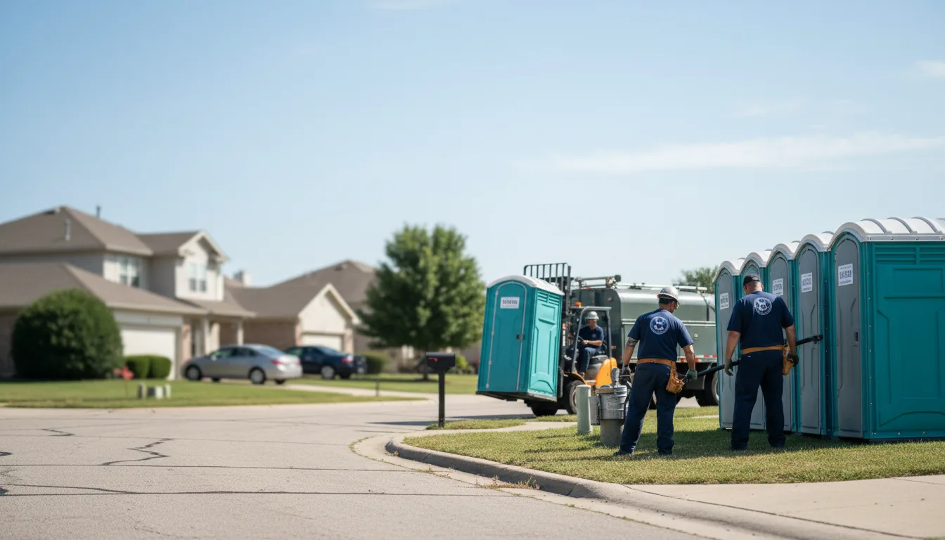 Porta Potty Rental in Burrton, KS near me